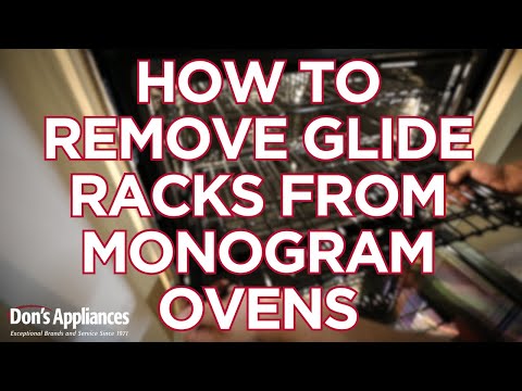 How to Remove and Place Glide Racks in Monogram Ovens