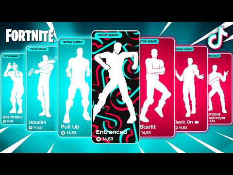 ALL TIKTOK DANCES & ICON SERIES EMOTES IN FORTNITE (Part 1)