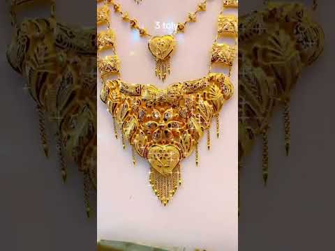 necklace set #latestgoldchokernecklacedesigns #maqsoodvlogs #gold #jewellery