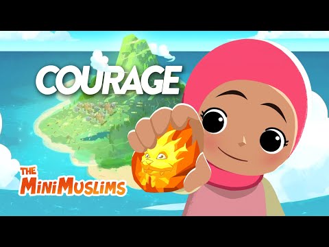 Courage 🦁 Episode 1 | The MiniMuslims Islamic Cartoon Series for Kids ☀️