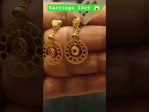 Earrings 22ct 😱💥😱#earrings #viralvideo #gold #goldstyle #goldaccessories #youtubeshorts #newgold