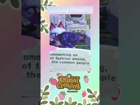 Olivia's Tea Animal Crossing GameCube #animalcrossing #cookingcrossing #animalcrossinggamecube