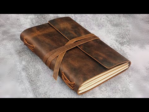 Timeless Style: #leatherjournal  #personalized  Notebook for Writing & Memories, A5 Size