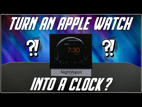 Turn Apple Watch into a Clock? | NIGHTWATCH (Unboxing & Review)