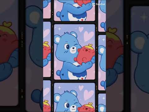 dynamite grumpy bear #carebears #dynamitebts #capcut #edit