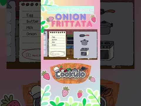 Onion Frittata Recipe Cookulo Recipe #cookingcrossing #cookulo #gameplay #recipe #howto #gameplay