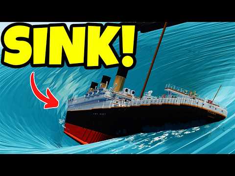 HUGE and Small Ships vs WHIRPOOL! | Stormworks