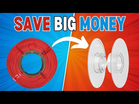 How To Refill Bambu Lab Filament Spools AND Save A TON of Money Doing It!