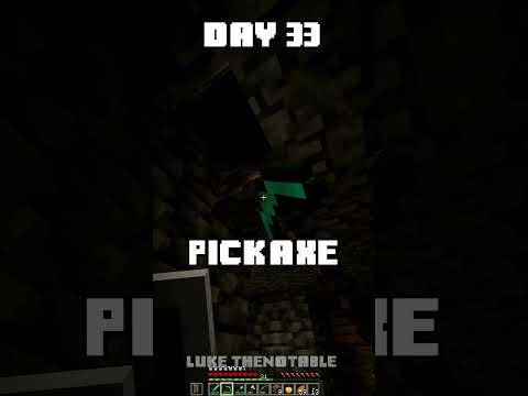 100 Days - [Minecraft Shorts] - Day 33 #minecraft #100days