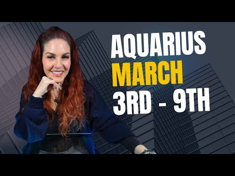 Aquarius ♒ "Its Time To Open That Door" 🚪 March 2nd - 9th Tarot Reading 🔮✨