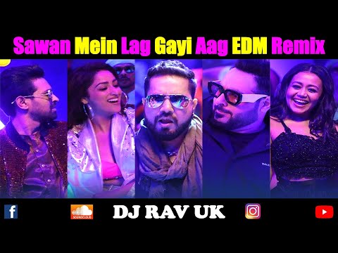 Sawan Mein Lag Gayi Aag X Fudge It (EDM Video Remix) | Bounce Mix | Club Mix