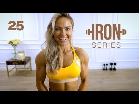 IRON Series 30 Min Superset Dumbbell Shoulder Workout | 25