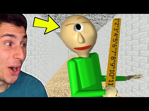 Baldi Only Has 1 EYE! | Baldi's Basics