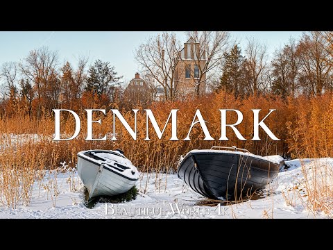 Denmark 4K – Witness Icy Baltic Shores, Frosted Castles & White Landscapes – Peaceful Piano Music