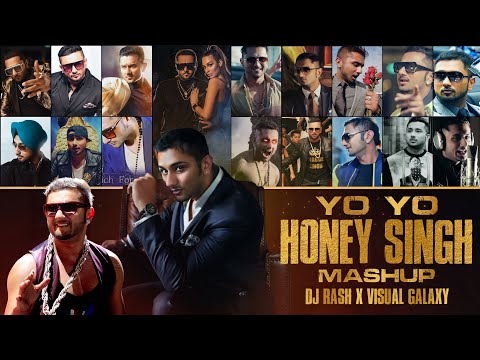 Yo Yo Honey Singh Mashup 2023 | DJ Rash King | Visual Galaxy | Honey Singh 3.0 | Dance Mashup 2023