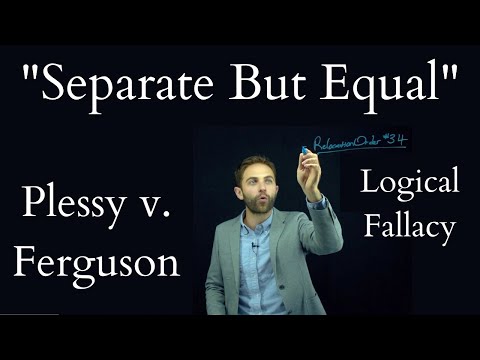 Plessy v Ferguson - The Logical Flaw in this Infamous Supreme Court Case