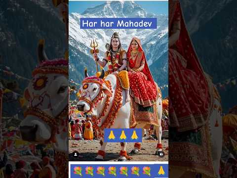 Shiv parwati vivah status video #shortsvideo #harharmahadev