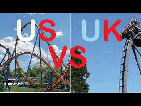 Comparing U.K. roller coasters to U.S. coasters part two ft. Theme Park Towers