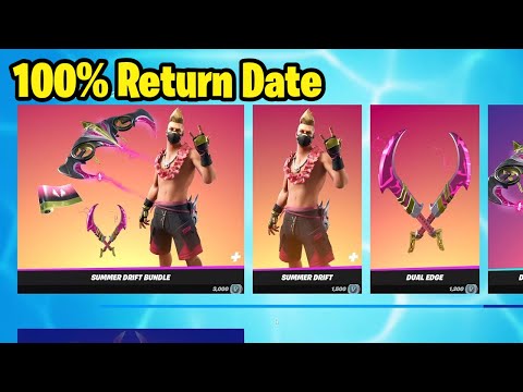 Fortnite Summer Drift Rereleased Date