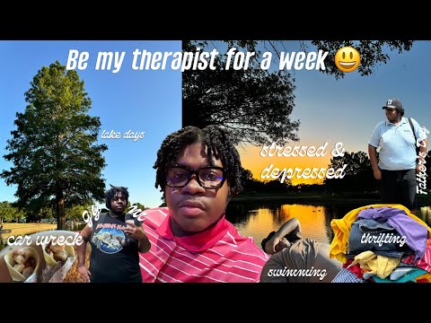 55 mins of me going through it lol | working, thrifting, ranting, swimming and more