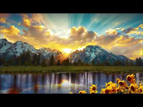 Refreshing Piano Music with Sunrise, Calm Chords, Relaxing Morning Music for Work One Hour