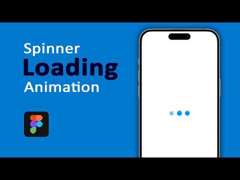 Figma Loading Animation | Figma Interactive Components | Figma Tutorials