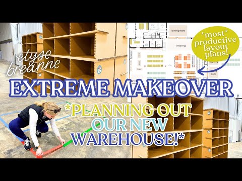 How to Set Up Your Warehouse: The Changes I Made to Improve Productivity and Increase Revenue!!