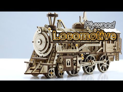 Cool Plywood Locomotive Assembly