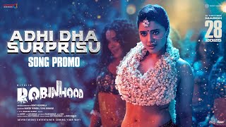 Adhi Dha Surprisu Song Promo | Robinhood | Nithiin, Sreeleela | Venky Kudumula | G.V. Prakash Kumar