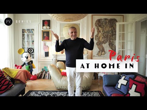 At Home in Paris: Colourful Apartment of a Legendary Designer