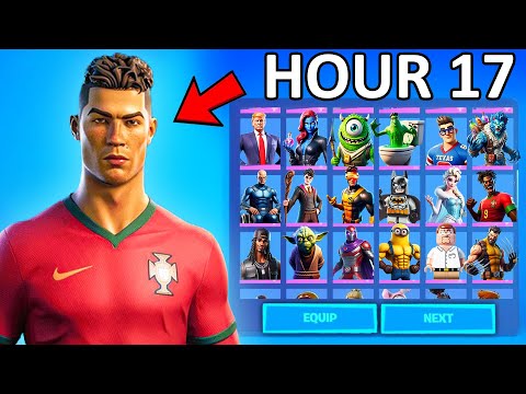 Upgrading My Subscribers Fortnite Account For 24 Hours!