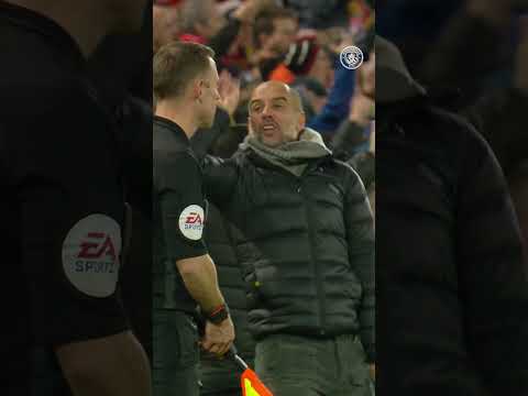 🔥🌟 PEP GUARDIOLA has some of the most ICONIC REACTIONS! 😱 #mancity #football #shorts #shortsvideo