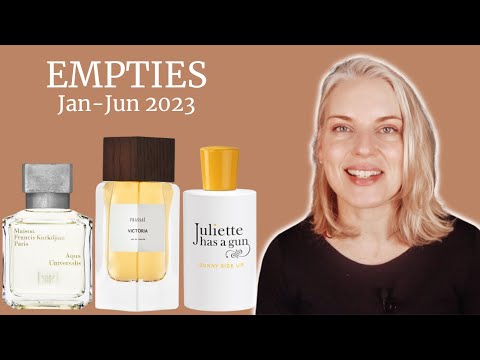 EMPTIES (Perfume, Skincare, Makeup)  | TheTopNote #perfumecollection #perfumereviews