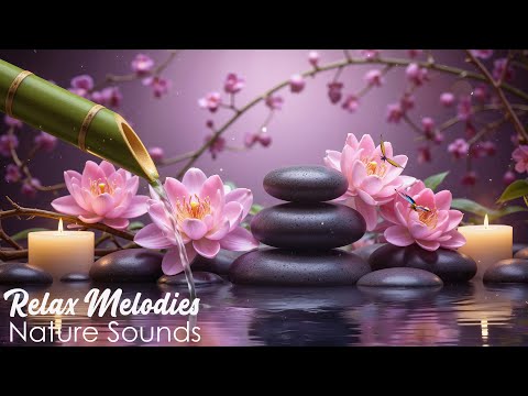 Relaxing Spa Music • Gentle Sounds of Water 🌿 Relieves Stress and Anxiety