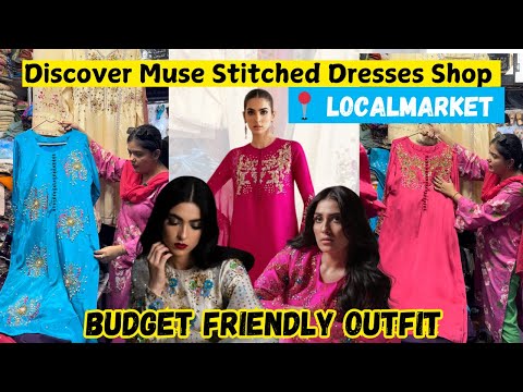 Budget-Friendly Muse Designer Dresses |  Reasonable Stitched Outfits  | Most Reasonable Shop 🛍️