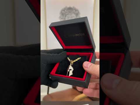 Unveiling our most sought-after pendant! #mensjewelry #spartans #badass #unboxing