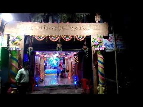 Shiv shakti durga pooja pandal kamalpur mungra badshahpur