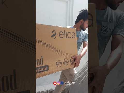 Unboxing elica chimney 🔥#unboxing #chimney #shorts #elica