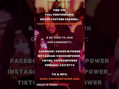 Sadie the Poetry Princess - I Wanna Make Love (snippet) @VoicesInPower #voicesinpower #poetry