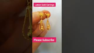 Gold Earrings | Gold Earrings Designs | Earrings Designs |Daily Wear Gold Earrings Designs For Girls