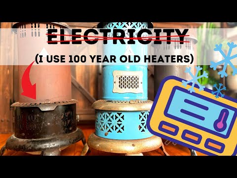 How to Heat Your Home WITHOUT Electricity | 100 year old  Invention-Perfection Heaters