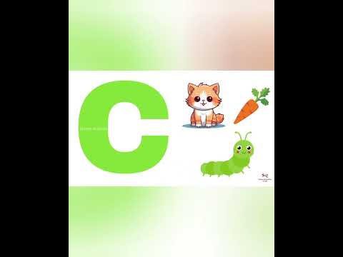 Learn English Alphabets- A For Apple - ABC Alphabets with Examples #phonics #kidslearning #english