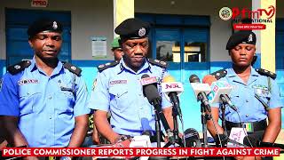 Police Commissioner Reports Progress in Fight Against Crime