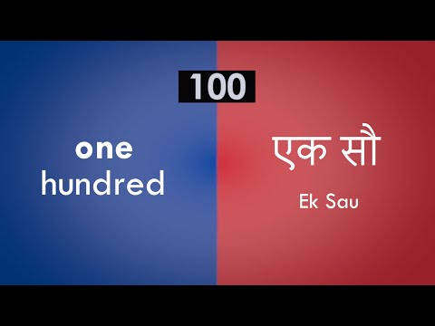 1 से 100 तक की गिनती अंग्रेजी में | 1 से 100 | अंग्रेजी नंबर