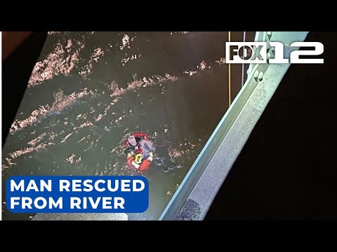 Coast Guard rescues elderly man from bay in Astoria