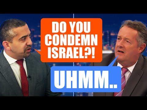 MEHDI HASAN EXPOSES PIERS MORGAN'S LIES ON ISRAEL-PALESTINE!