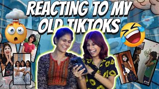 AMMA REACTING TO MY OLD TIKTOKS🤣🙌 | thejathangu😉