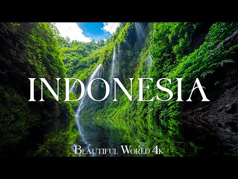 INDONESIA 4K - Stunning Spring with Lush Forests and Rice Terraces - 4K UHD