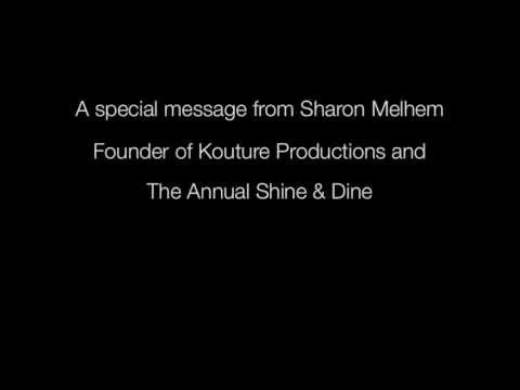 A special message from Shine & Dine Founder, Sharon Melhem