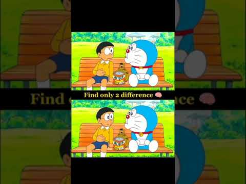 Find the 2 difference #ytshortsindia#naruto#doraemon#viralshort#trend#quiz#puzzle#gojo#goku#freefire